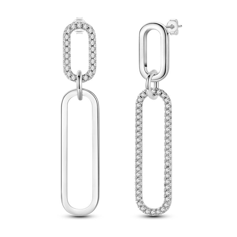 Creolen Ohrringe Kupfer Damenohrringe Original Pendientes Mond Stern Kleeblatt Modeschmuck Geschenk