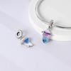 Copper Plated Newest Magic Cube Valentines Day Rose Charm Bead Charms Bead Charms Compatible With Authentic Bangle Bracelets Pendants Charm Fine Jewe
