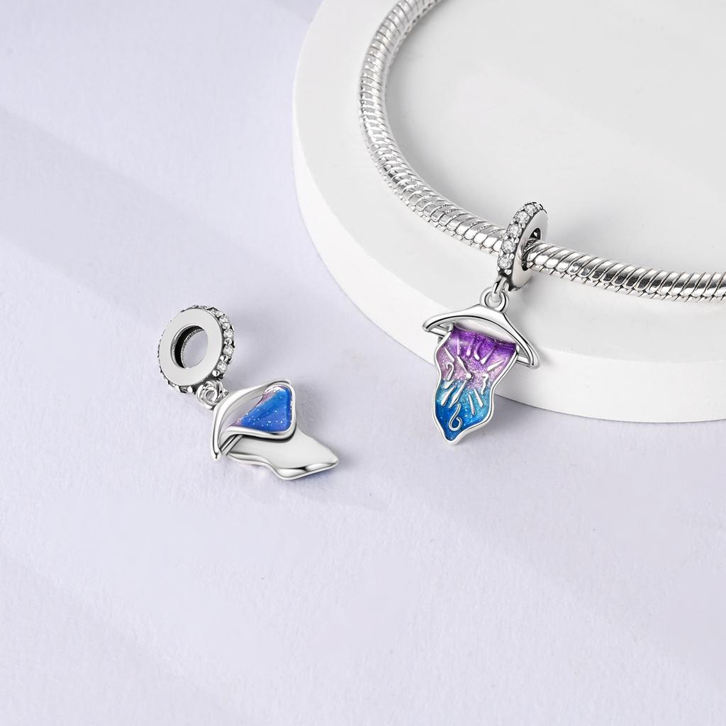 Copper Plated Newest Magic Cube Valentines Day Rose Charm Bead Charms Bead Charms Compatible With Authentic Bangle Bracelets Pendants Charm Fine Jewe