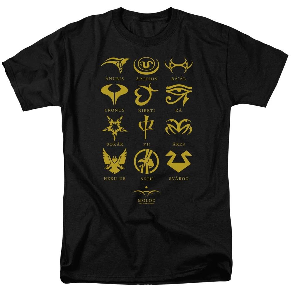 Stargate SG-1 - Goauld Characters - Unisex Short Sleeve Children s T-shirt - Black 100