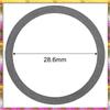 Budget-Friendly 11PCS Headset Spacer Kit Bike 28.6Mm Fork Stem Carbon Fiber Washer Mountain Bikes Road Bicycle Threadless