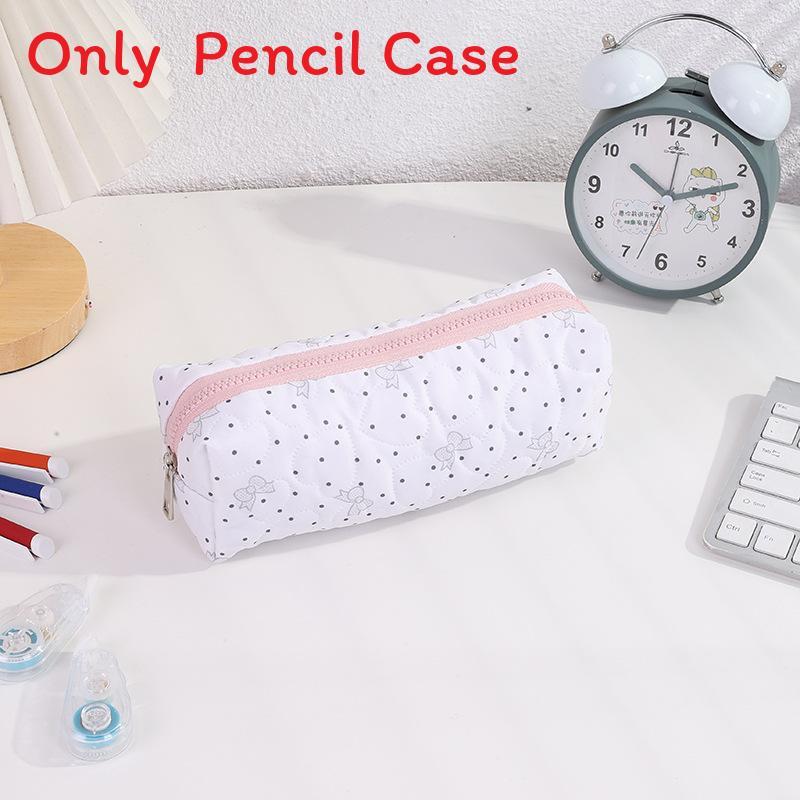 Cute Korean Style Butterfly Bow Pencil Bag With Durable Polyester For Girls And Teens