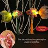 Tassel New Year Koi Fish Decoration Good Fortune LED Hanging Ornaments  Living Room
