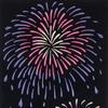 Miyamoto Kenema Japanese Hand 35 x Bonesake Fireworks 50156 Miyamoto-Towel Towel, Chū-dyed, 90cm, Design,