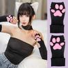 Ice Silk 3D Cat Claw Sunscreen Sleeves Quick-drying Hand Protector  Outdoor Activities