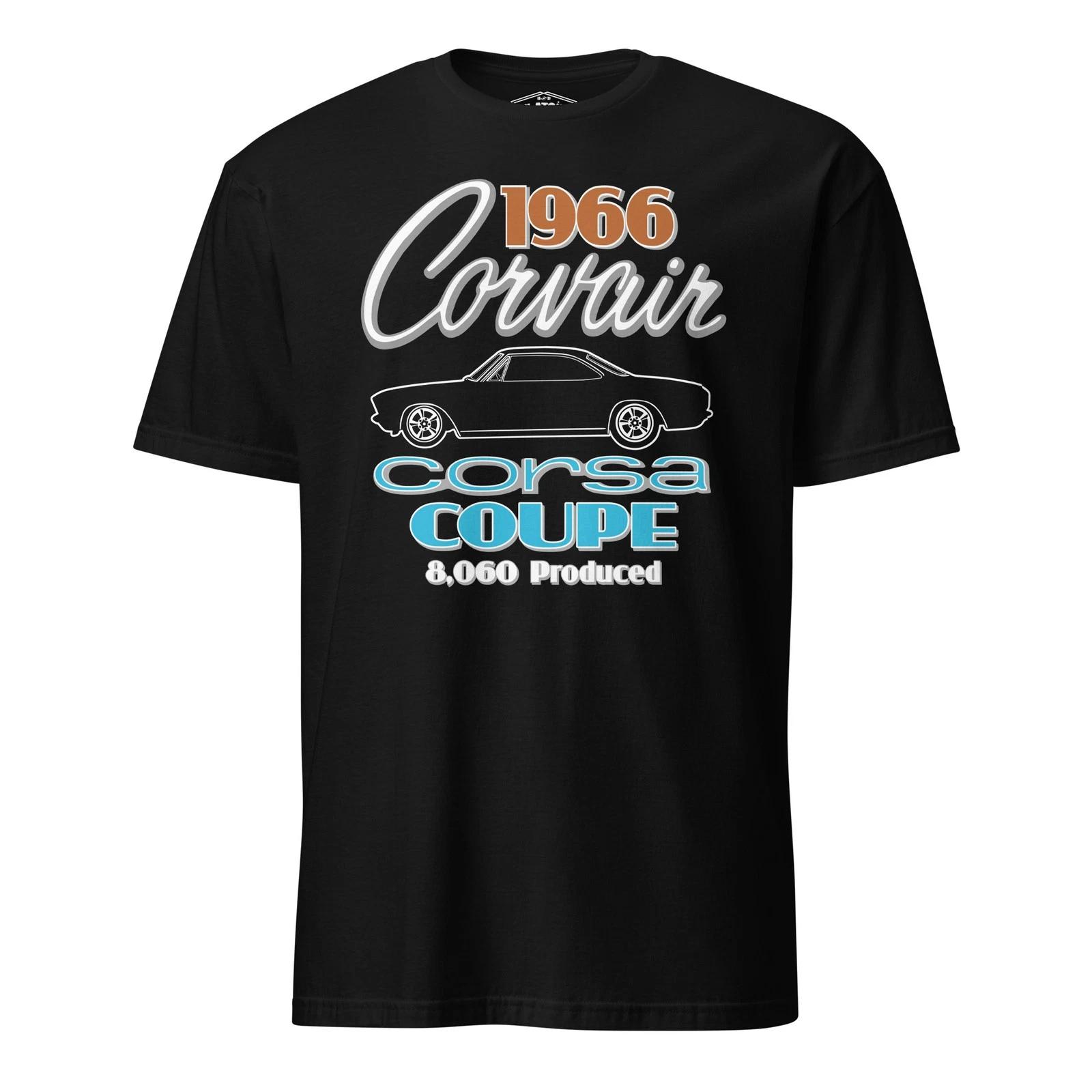Corvair 1966 Corsa Coupe Production Numbers Short-Sleeve T-Shirt L