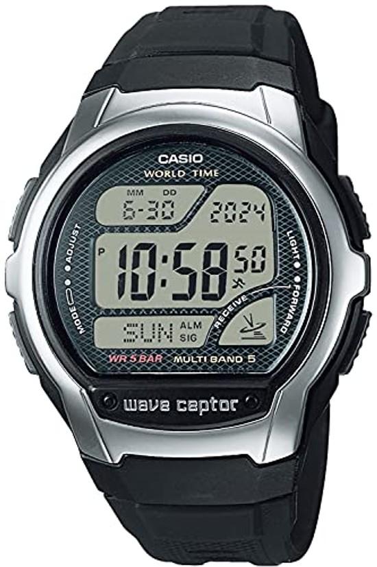 Casio Armbanduhr Waveceptor Funkgesteuert WV-58R-1AJF Herren Schwarz
