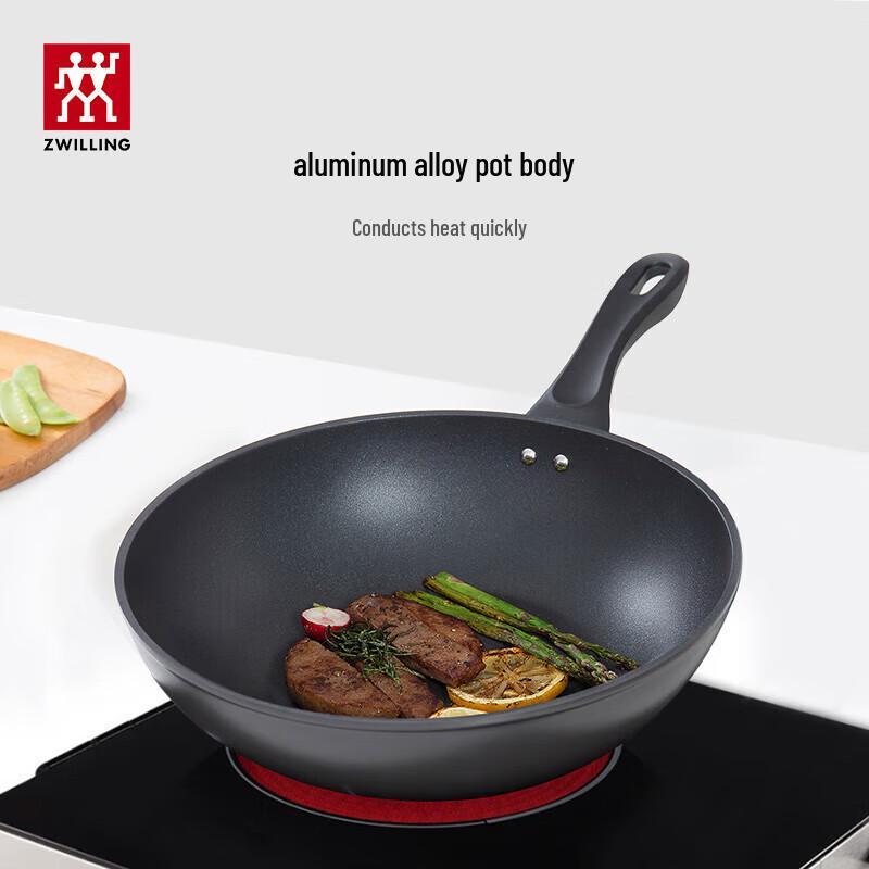 Zwilling Motion L 30cm Non-stick Flat-Bottom Wok
