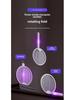 2023 4-in-1 Foldable Electric Mosquito Swatter & Trap with Rechargeable Light