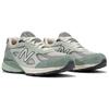 The Whitaker Group x New Balance 990v4 Made in USA Willful Bias Unisex Sneakers Green Clay-Ash Salt-Marsh U990WK4