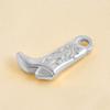 4pcs Mix Boots Pendants For Jewelry Making Supplies Clothing Accessories Stainless Steel Charm Bulk DIY Keychain Necklace Charms