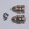 2pcs Alloy Latch For Gift Box Locking Clasp Wooden Jewelry Cabinet Chest Decorative Hook Lock Small Box Packing Buckle