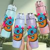 1PC Dripping Number Nine Baseball 750ml Color Plastic Sports Water Bottle Leakproof Flip Straw Lid Suitable for Sports Office Home Use