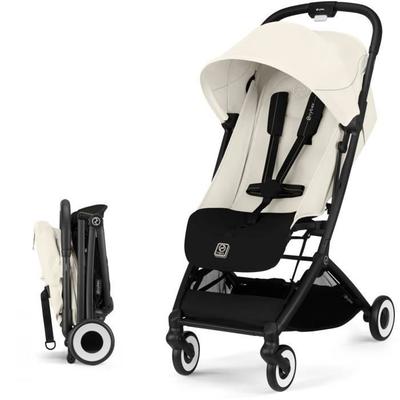 CYBEX - Ultra-compact and Comfortable Stroller - ORFEO - 4 Wheels - Canvas White
