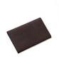 [ISIT] Men's Leather Business Card Holder (Lamb) No. 934611 (Chocolate)