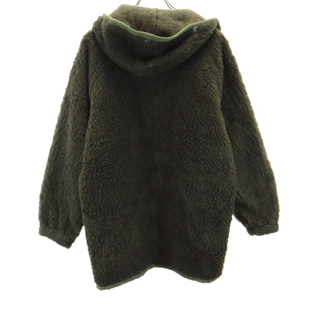 FRENCH ARMY 80s Boa Liner Liner Bore Fleece jacket L khaki Men's Used