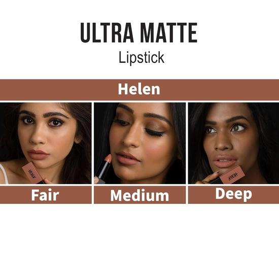 Nykaa Ultra Matte Lipstick Helen-01
