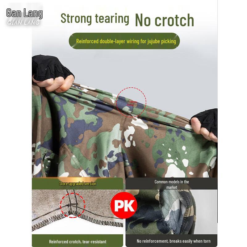 Kids' Camouflage Outdoor Training Uniform Set