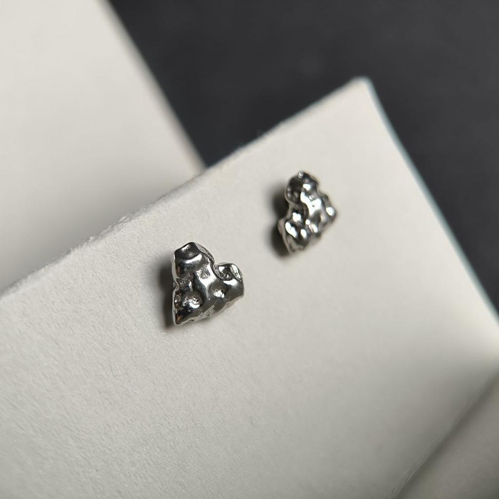 Silver Earrings Without Stones (2186823)