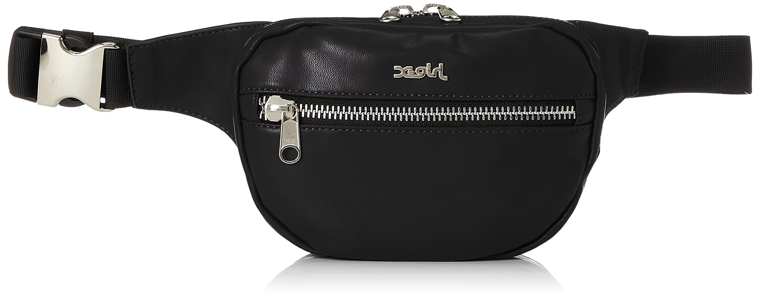 

Messenger Bag FAUX LEATHER WAIST BAG 105213053010 Black [X Girl] Women s чорний