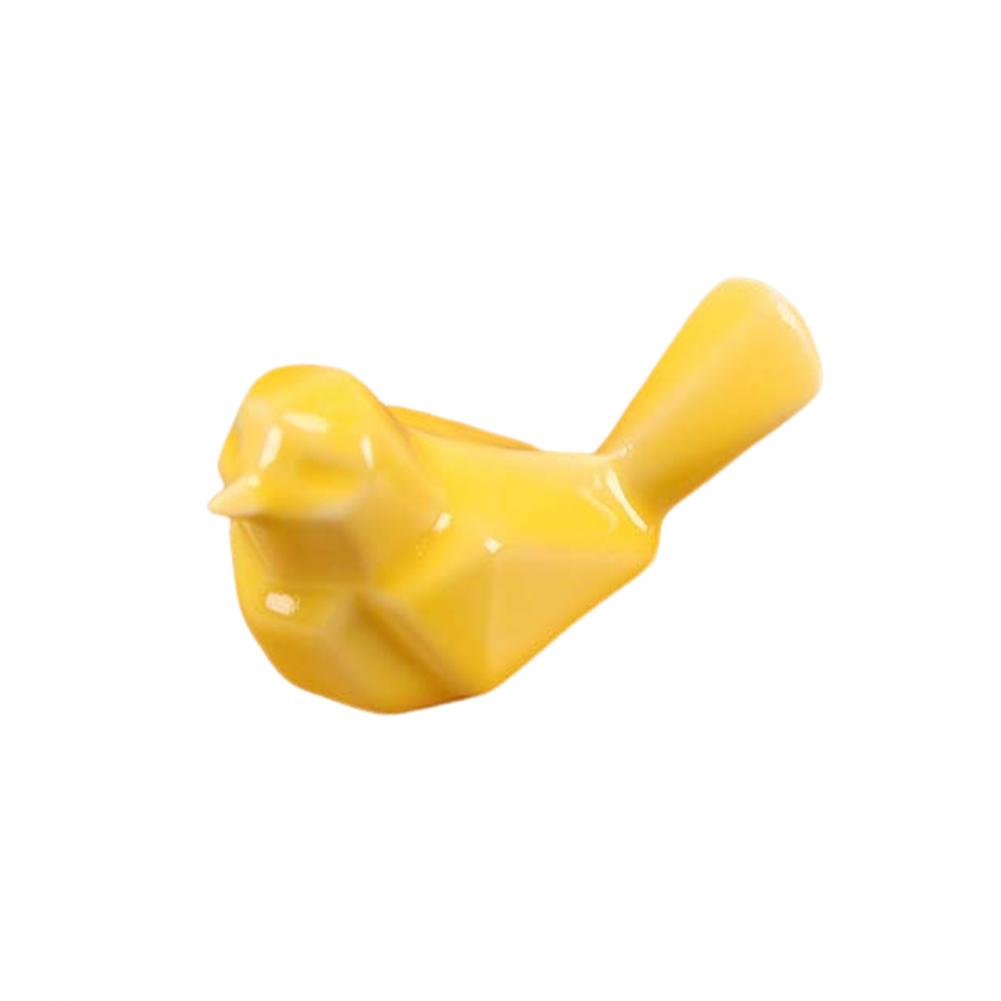 Chopstick Rest Holder Ceramic Bird Handcrafted Pen Holder Small Ornament Bonsai Pot Plants Chinese Style Kitchen Decor