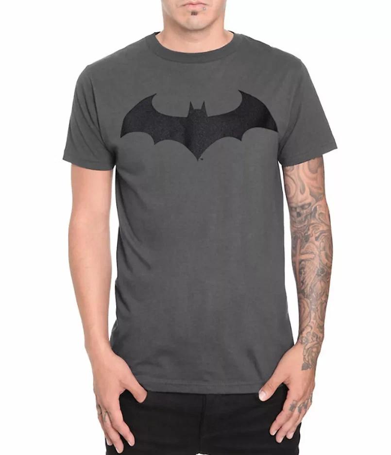 Batman Hush Logo T-Shirt, DC Comics Batman Tee, Unisex Comic Shirt M