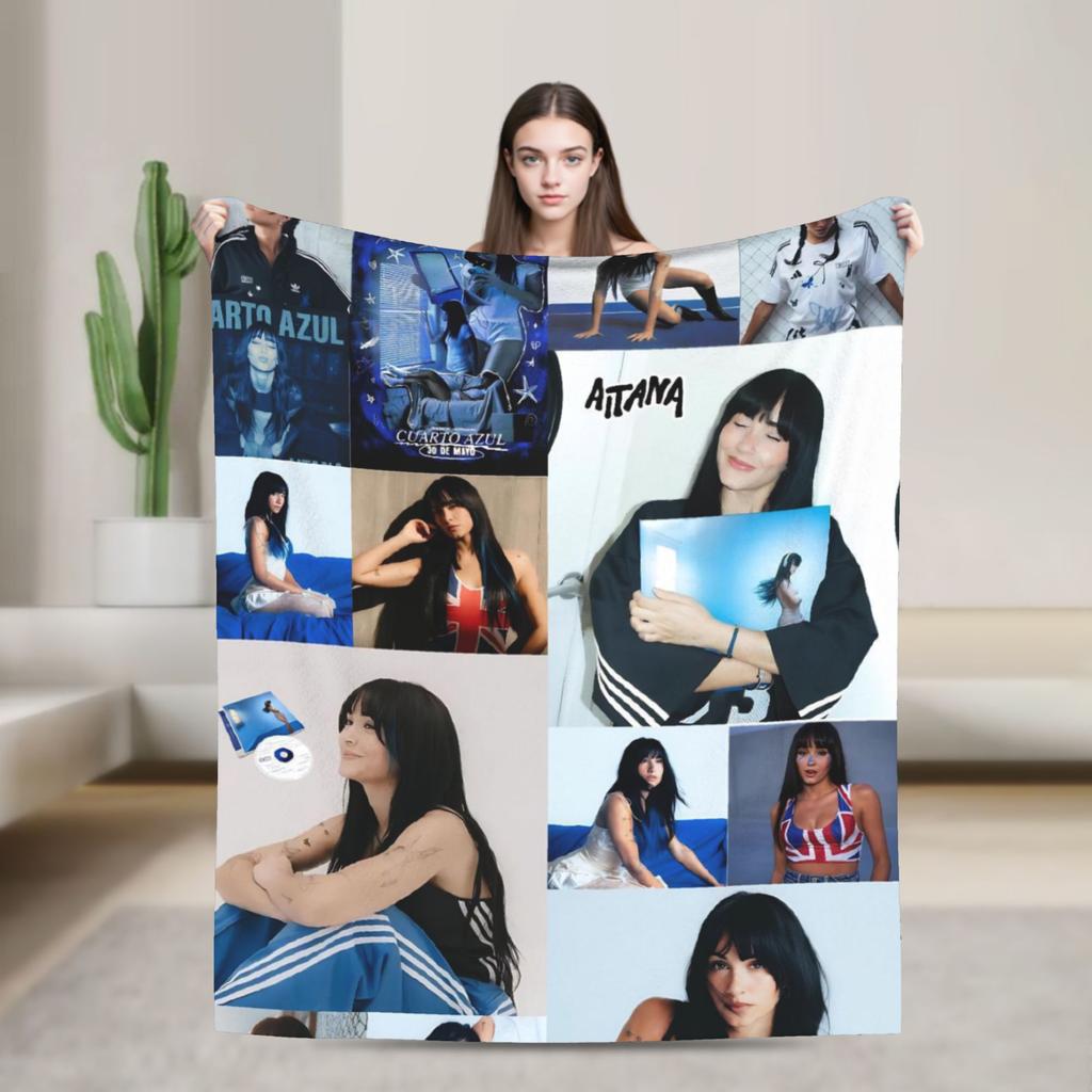 Aitana Throw Blanket for Couch  Soft Cozy Plush Blanket 50x60 Inches Multiple Sizes Bedspreads for All Seasons