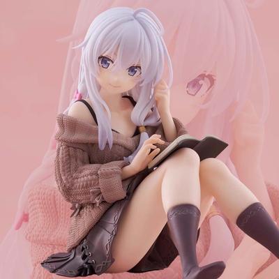 THE JOURNRY OF ELAINA Anime Figur Elaina Actionfiguren Schreibtisch Niedliche Dekorationen Einfacher Stil Kawaii Mädchen japanische Puppen 10cm