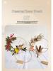 Immortal Flower Iron Art Tassel Fan DIY Hanging Ornament Material Pack - Handmade Gift