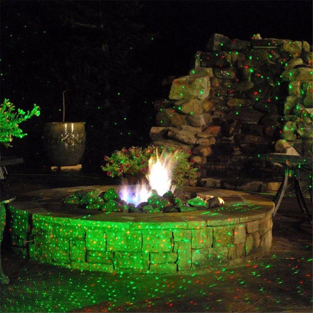 Outdoor Effect Garden Lawn Light Fairy Sky Star Laser Projector Waterproof Landscape Park Garden Christmas Decorative Lamp