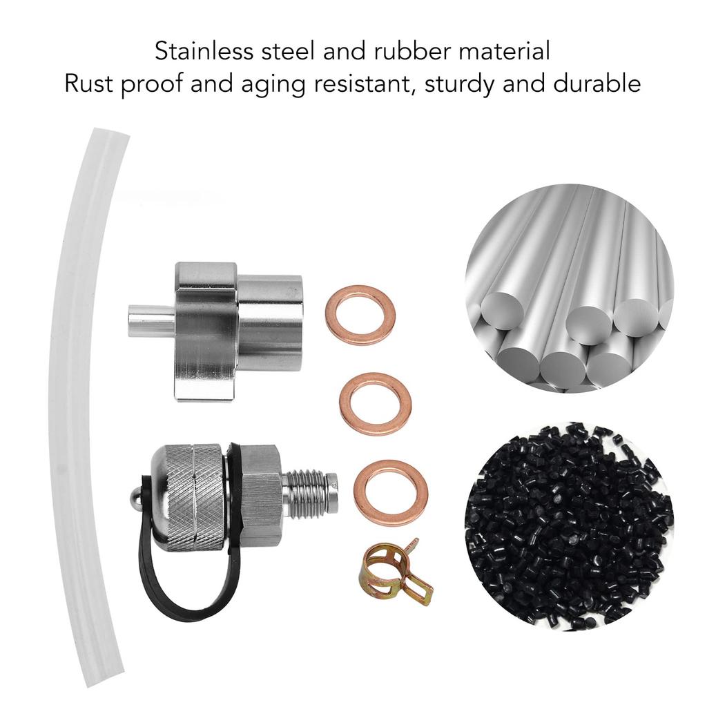 Leak Proof Drain Valve Stainless Steel Drain Hose Attachment Compact structure and