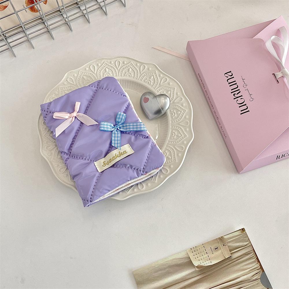 22 Sweet Bow Passport Book Card Holder Document Storage Bank Card Travel ID Card Holder