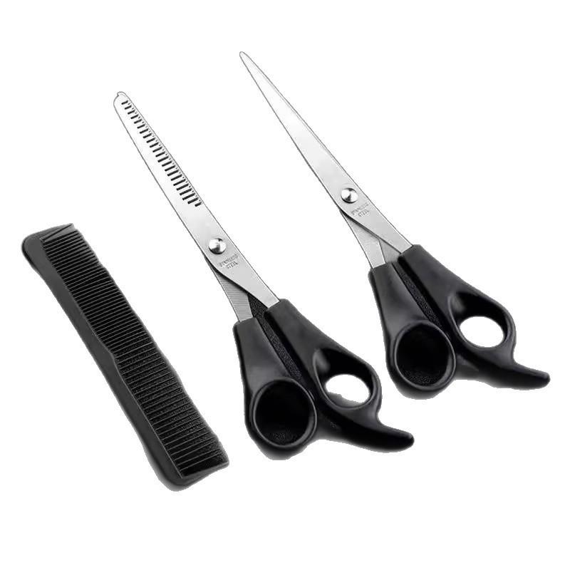 Three-piece German Precision Haircutting Scissor Set: Barber Scissors, Thinning Scissors, Texturizing Scissors