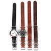 Vintage Echte Leder Uhr Armband 20mm 22mm Universal Handgefertigt Kuh Leder Uhr Band Ersatz Armband für Männer Frauen Armbänder