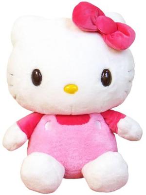 Nakajima Corporation Flauschige Hello Kitty Groß Rosa 44cm x x 26cm Sanrio Hello Kitty Plüschtier 36.5cm 143013-20