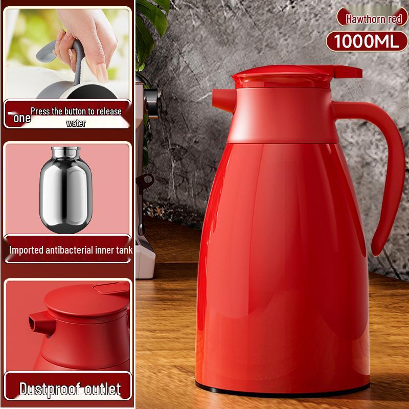 

Термочайник из термоизолированного стекла - Большой объем, термос для общежития