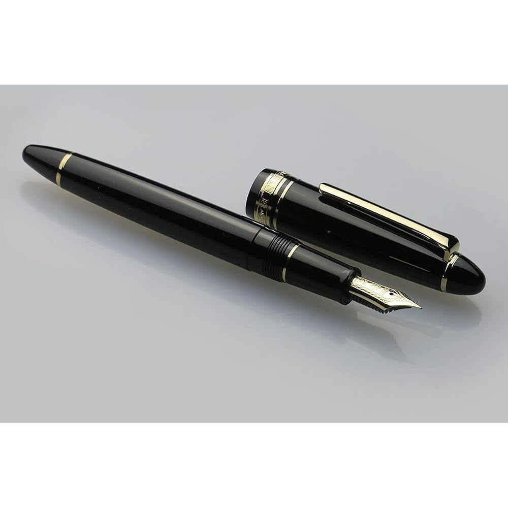 Sailor Fountain Pen Profit Light Gold Trim Black Medium 11-1038-420