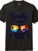 Unisex Cruise Trip 2026 Zonnebril Grafisch T-shirt - Gezinsvakantie Souvenir Shirt