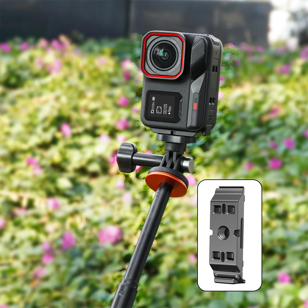 For Insta360 Ace Pro 2 Battery Cover Replacement Magnetic Battery Cover Aluminum Alloy Battery Cover Shell Camera Accessory