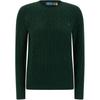 Polo Solid Color Crew Neck Slim Fit Long Sleeve Wool Cashmere Sweater Women Sweater 211882916-030