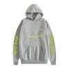 Mens Hooded Sweatshirt With Letter Print - Winter Lightweight Warm Pullover Teens Adults