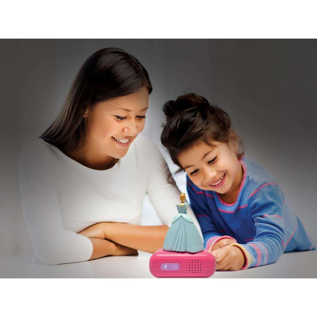 Lexibook Night Light Alarm Disney Princess Cinderella Digital Desk Clock RL800DP Clock, Clock, (Authentic Product)