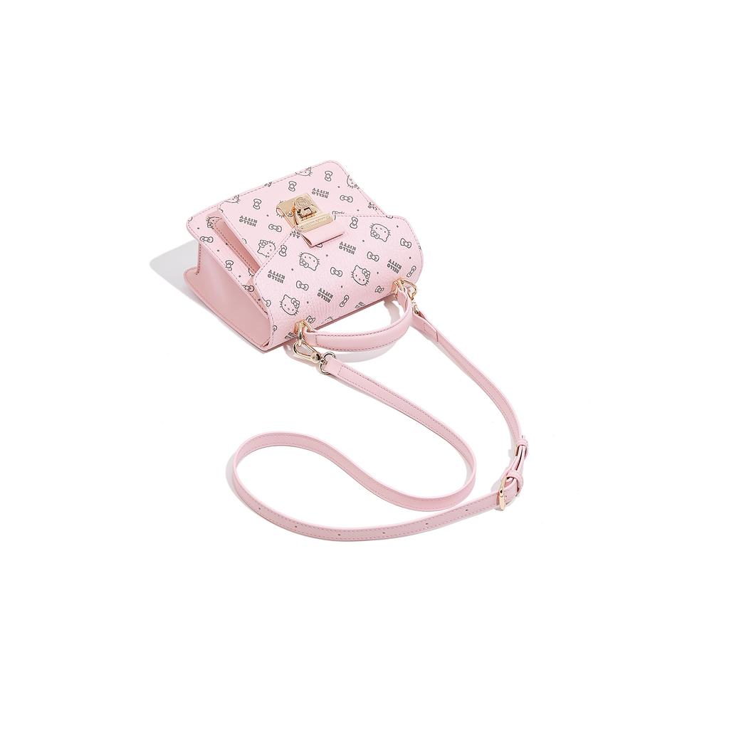 New Sanrio Hello Kitty PU Shoulder Bag, Crossbody Bag, Handbag Women's Pink SHHF41503