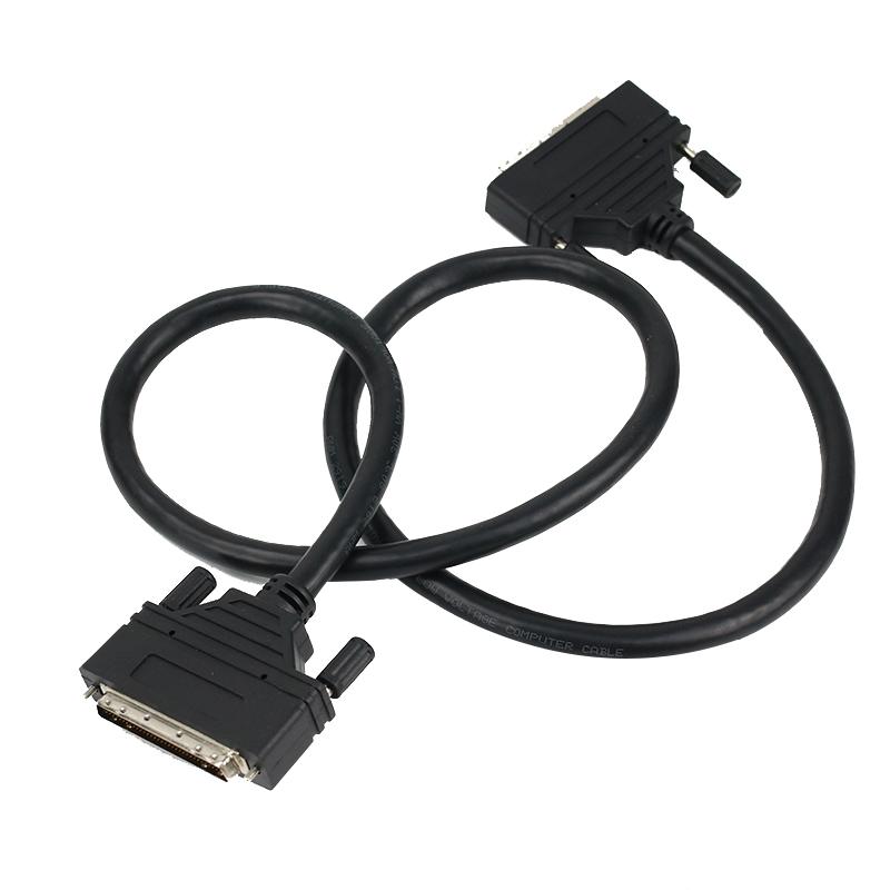 SCSI Cable HPDB68 to HPDB68 Male To Male Cable HPDB 68 Pin To HPDB 68P M/M Cable 28AWG