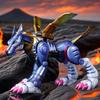 9cm/3.54inch Anime Digimon Adventure Figure Metal Garurumon Action Figures Pvc Statue Collection Model Toys Gifts