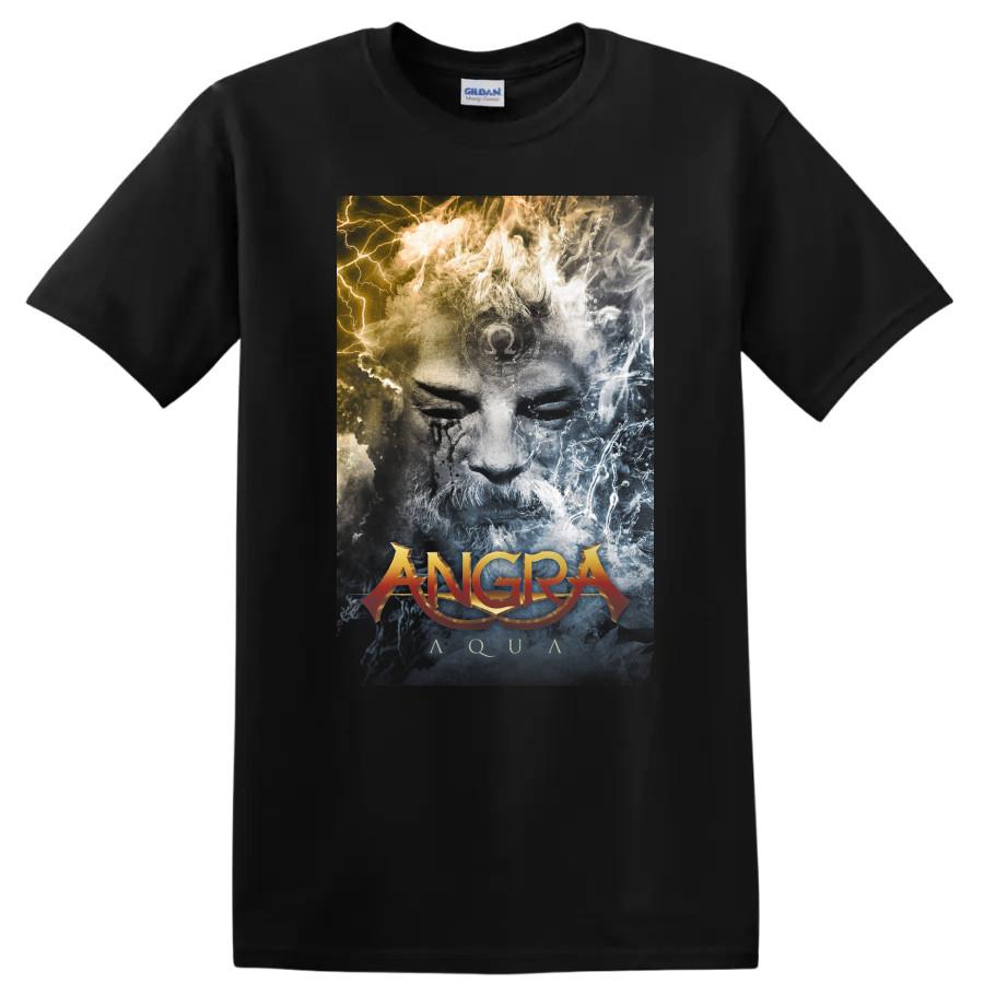 T-shirt Angra Rock Metal Musica Vintage Grafica Band Per Fan
