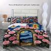 Van Gogh Oil Painting Soft Duvet Cover Van Gogh Oil Painting Background Theme Soft Duvet Cover Suitable for Children Kids plus Adult Peoples Soft