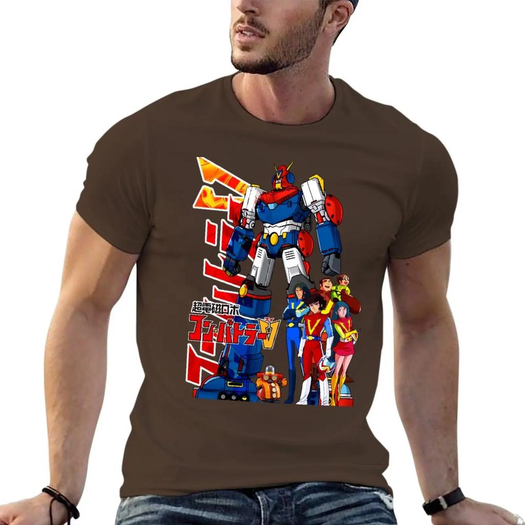 New Combattler V & Pilot Team T-Shirt customized t shirts mens tall t shirts