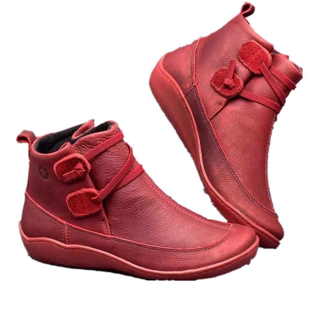 New Autumn and Winter Martin Boots, Sporty Lace-up Ankle Boots for Women