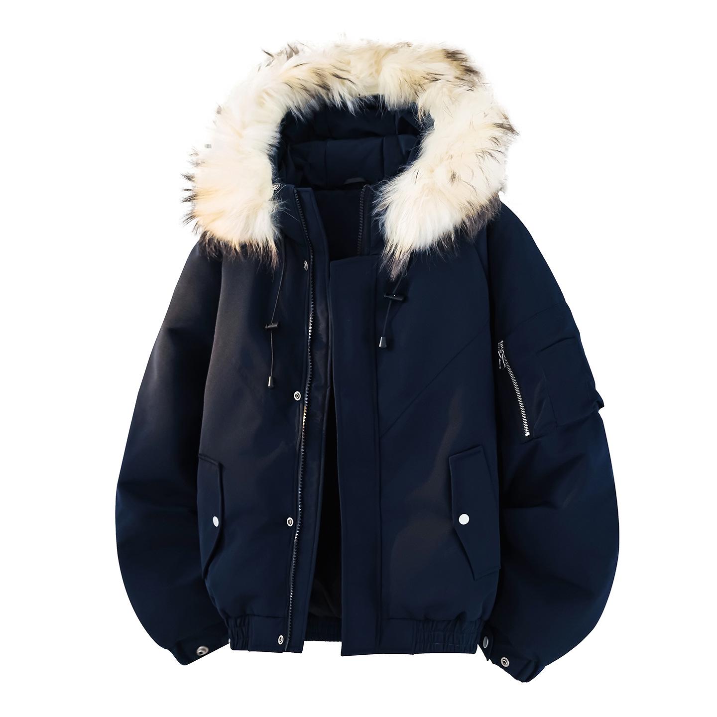 Men`s High-End Winter Down Jacket with